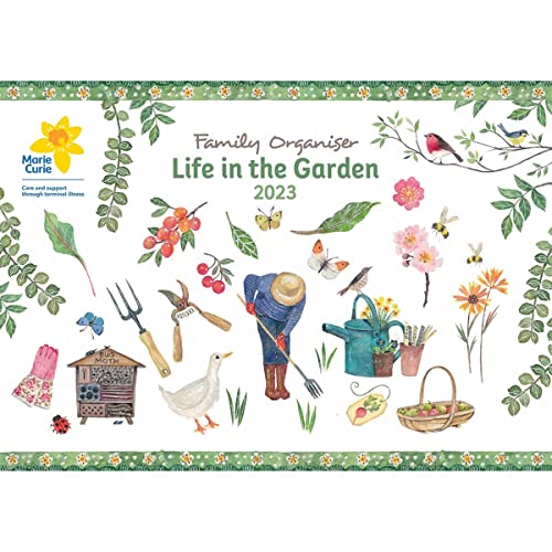 Beispielbild fr Marie Curie, Life in the Garden Month-to-View A4 Planner Calendar 2023 zum Verkauf von WorldofBooks