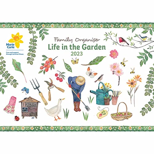 Imagen de archivo de Marie Curie, Life in the Garden Month-to-View A4 Planner Calendar 2023 a la venta por WorldofBooks