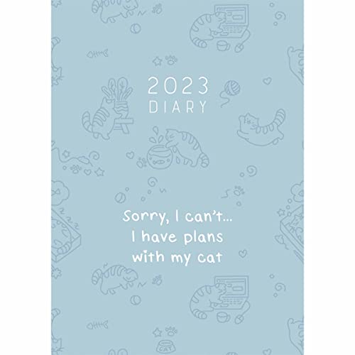 Beispielbild fr Plans with My Cat A6 Diary 2023 zum Verkauf von WorldofBooks