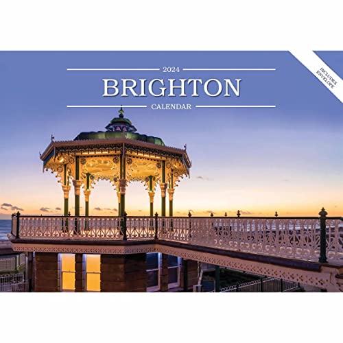 Beispielbild fr Brighton A5 Calendar 2024 zum Verkauf von WorldofBooks