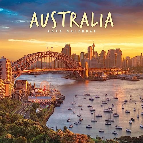 Beispielbild fr Australia - Australien 2024 - 12-Monatskalender: Original Carousel-Kalender zum Verkauf von medimops