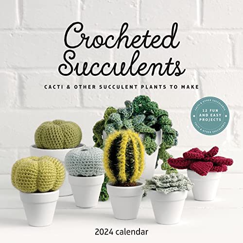 Beispielbild fr Crocheted Succulents 2024 Calendar zum Verkauf von WorldofBooks