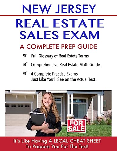Beispielbild fr New Jersey Real Estate Exam A Complete Prep Guide: Principles, Concepts And 4 Practice Tests zum Verkauf von Your Online Bookstore