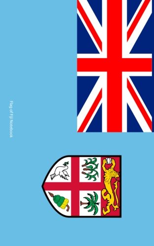 Imagen de archivo de Flag of Fiji Notebook: College Ruled Writer's Notebook for School, the Office, or Home! (5 x 8 inches, 78 pages) a la venta por Revaluation Books