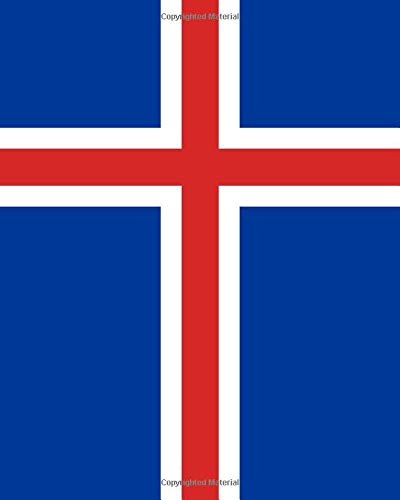 Stock image for Icelandic Flag Notebook: College Ruled Writer's Notebook for School, the Office, or Home! (8 x 10 inches, 120 pages) for sale by Buchpark