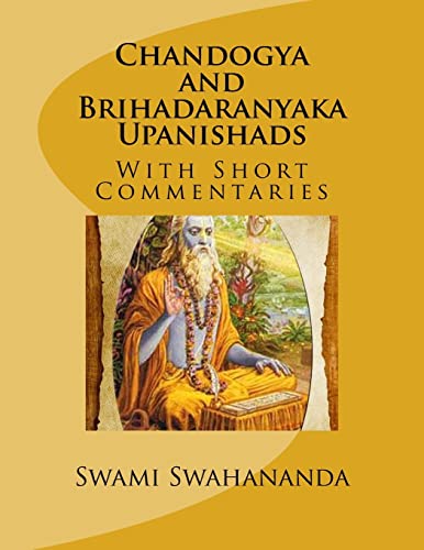 Beispielbild fr Chandogya and Brihadaranyaka Upanishads: With Short Commentaries zum Verkauf von Ergodebooks