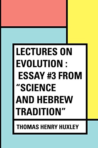 Stock image for Lectures on Evolution: Essay #3 from Science and Hebrew Tradition for sale by Revaluation Books