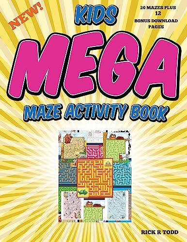 Beispielbild fr Kids Mega Maze Activity Book zum Verkauf von Lucky's Textbooks