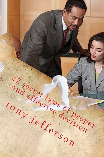 Stock image for 22 secret laws of proper and effective decision: between fantasy and reality for sale by THE SAINT BOOKSTORE