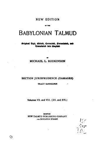 9781530497409: New Edition of the Babylonian Talmud