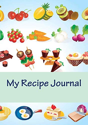 Imagen de archivo de Recipe Journal: 7 x 10, 112 Pages (Recipe Journal to write in) a la venta por Revaluation Books