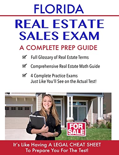 Beispielbild fr Florida Real Estate Exam A Complete Prep Guide: Principles, Concepts And 400 Practice Questions zum Verkauf von SecondSale