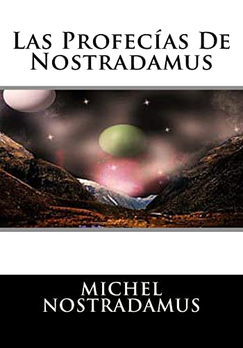 Stock image for Las Profecias De Nostradamus (Spanish Edition) for sale by Lucky's Textbooks