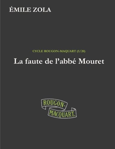 9781530758180: La faute de l'abb Mouret