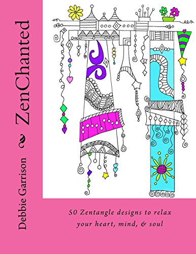 Imagen de archivo de ZenChanted 50 zentangle designs to relax your heart, mind and soul a la venta por PBShop.store US