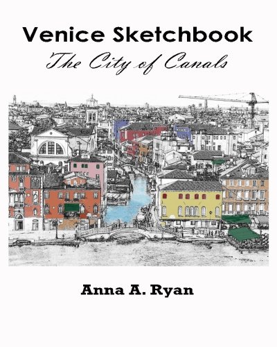 Imagen de archivo de Venice Sketchbook : The City of Canals: Italy Coloring Book a la venta por Revaluation Books