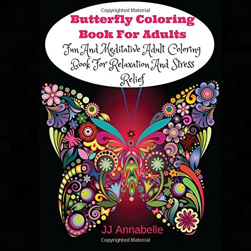 Stock image for Butterfly Coloring Book For Adults: Fun And Meditative Adult Coloring Book For Relaxation And Stress Relief for sale by Revaluation Books
