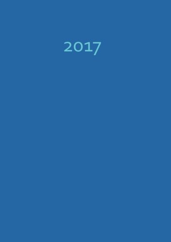 Beispielbild fr dicker TageBuch Kalender 2017 - OCEAN BLUE: Endlich genug Platz fr dein Leben! 1 Tag pro DIN A4 Seite zum Verkauf von Buchpark