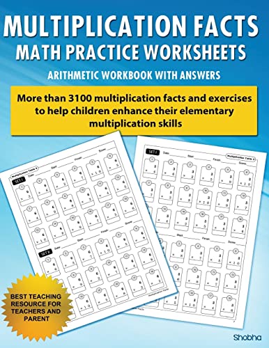 multiplication-facts-math-worksheet-practice-arithmetic-workbook-with-answers-daily-practice