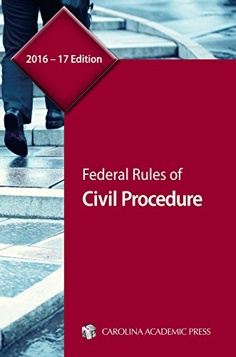 9781531000288: Federal Rules of Civil Procedure 2016-2017: Effective Through December 1, 2016 (Absent Congressional Action)