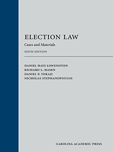 Stock image for Election Law: Cases and Materials for sale by Campus Bookstore