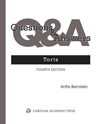 Beispielbild fr Questions & Answers: Torts (Questions & Answers Series) zum Verkauf von BooksRun