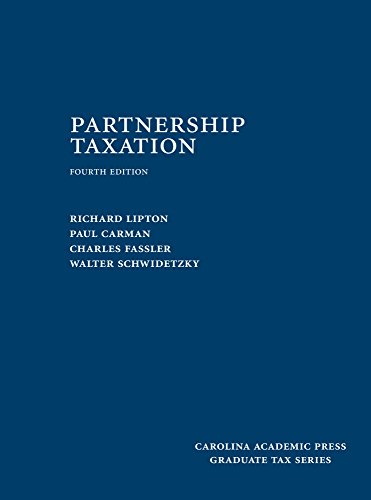 Imagen de archivo de Partnership Taxation (Graduate Tax Series) a la venta por BooksRun