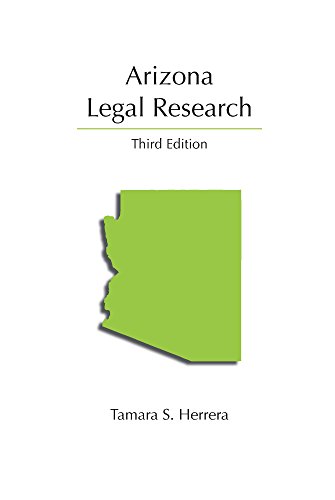 Stock image for Arizona Legal Research for sale by Better World Books: West