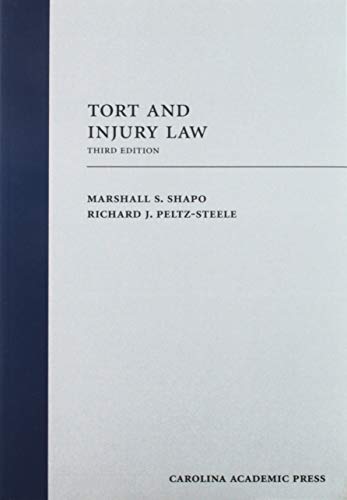 Imagen de archivo de Tort and Injury Law a la venta por Better World Books