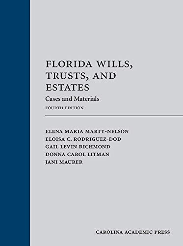 Stock image for Florida Wills, Trusts, and Estates: Cases and Materials for sale by BooksRun