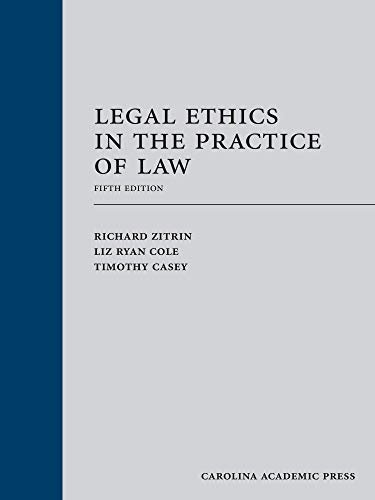 Stock image for Legal Ethics in the Practice of Law for sale by HPB-Red
