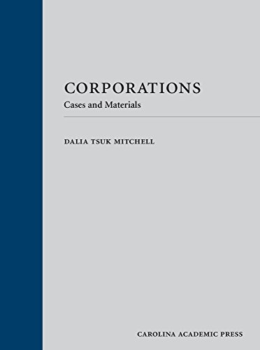Beispielbild fr Corporations: Cases and Materials zum Verkauf von BooksRun