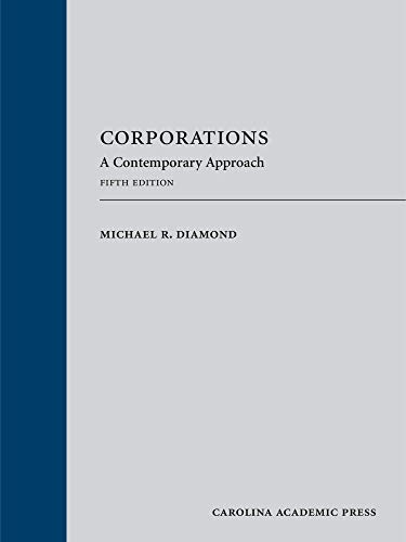 Beispielbild fr Corporations: A Contemporary Approach zum Verkauf von BooksRun