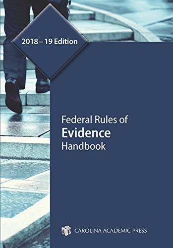 Beispielbild fr Federal Rules of Evidence Handbook : 201819 Edition zum Verkauf von Better World Books