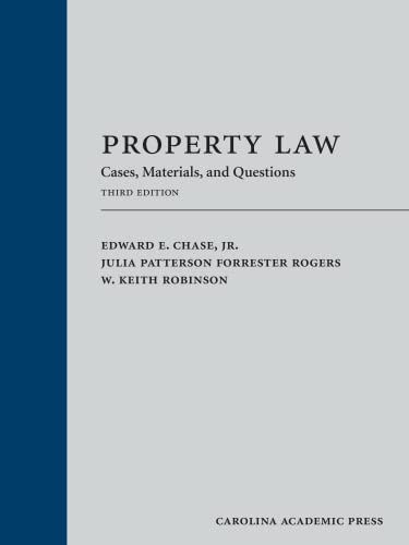 Beispielbild fr Property Law: Cases, Materials, and Questions zum Verkauf von BooksRun
