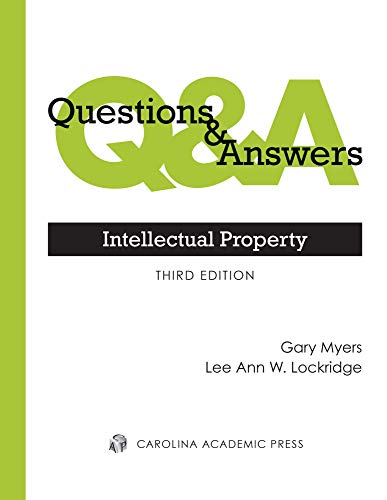 Stock image for Questions & Answers: Intellectual Property (Questions & Answers Series) for sale by GF Books, Inc.