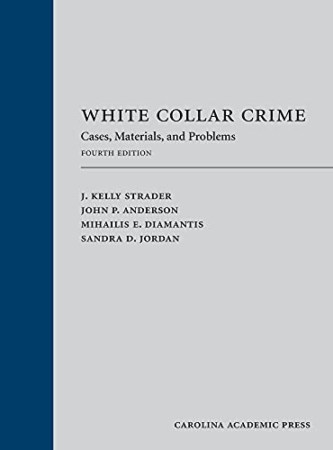 Beispielbild fr White Collar Crime: Cases, Materials, and Problems zum Verkauf von TextbookRush