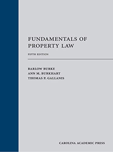 Beispielbild fr Fundamentals of Property Law zum Verkauf von BooksRun