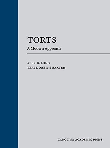 Imagen de archivo de Torts: A Modern Approach a la venta por BooksRun