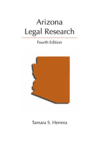 Stock image for Arizona Legal Research (Legal Research Series) for sale by BooksRun