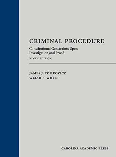 Stock image for Criminal Procedure: Constitutional Constraints Upon Investigation and Proof, Ninth Edition (Looseleaf) for sale by SGS Trading Inc