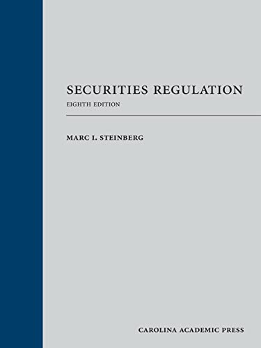 Beispielbild fr Securities Regulation zum Verkauf von BooksRun