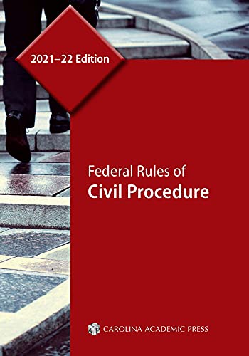 Beispielbild fr Federal Rules of Civil Procedure, 2021-22 Edition zum Verkauf von Better World Books