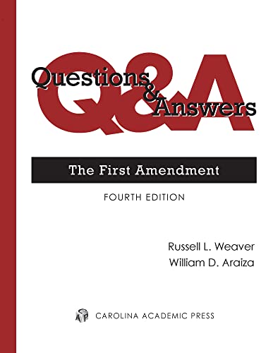Beispielbild fr Questions & Answers: The First Amendment (Questions & Answers Series) zum Verkauf von BooksRun