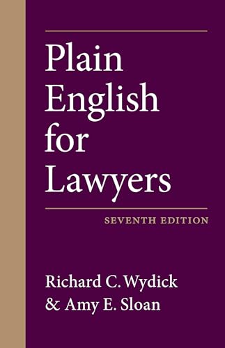 Stock image for Plain English for Lawyers for sale by BarristerBooks