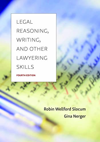 Beispielbild fr Legal Reasoning, Writing, and Other Lawyering Skills zum Verkauf von BooksRun