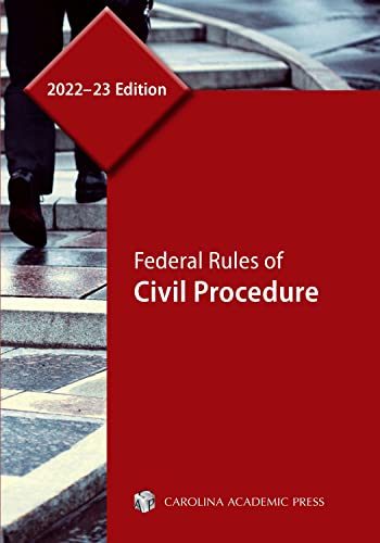 Beispielbild fr Federal Rules of Civil Procedure, 2022"23 Edition zum Verkauf von BooksRun