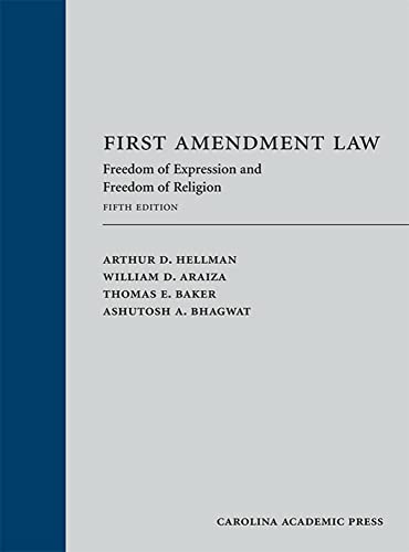 9781531024260: First Amendment Law: Freedom of Expression and Freedom of Religion