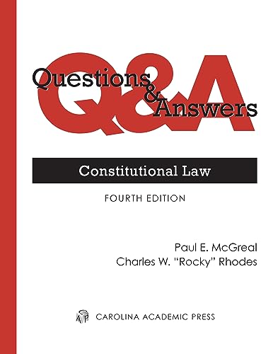 Stock image for Questions & Answers: Constitutional Law (Questions & Answers Series) for sale by BooksRun