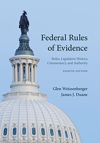Beispielbild fr Federal Rules of Evidence: Rules, Legislative History, Commentary, and Authority zum Verkauf von GF Books, Inc.